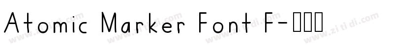 Atomic Marker Font F字体转换